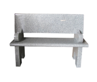 Granite Bench and Backrest