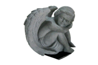 Angel Statue with Carving