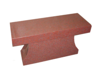 Red Granite Bench